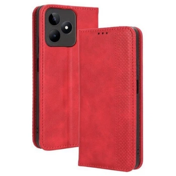 Чехол книжка Epik iFace Retro Leather для Realme C51 / Realme C53 / Realme Note 50 red