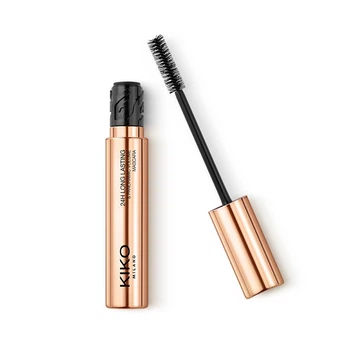 Стойкая тушь для ресниц с эффектом объема и четкости Kiko Milano 24h Long Lasting & Panoramic Volume Mascara