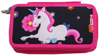 Пенал подвійний Jeva TwoZip My Flower Unicorn з наповненням (5705503865280)