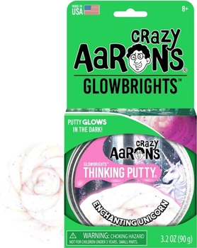 Слайм Crazy Aaron's Thinking Putty Glowbrights Enchanting Unicorn (0810066953956)
