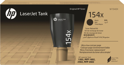 Тонер HP 154X LJ Tank 1502/1602/2603 Black 5000 стр (W1540X)