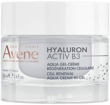Крем для обличчя Avene Hyaluron Activ B3 водно-гелевий 50 мл (3282770393408)