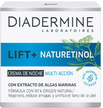 Krem do twarzy Diadermine Lift+ Naturetinol na noc 50 ml (8410436379465)