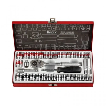 Набор инструментов Ronix RH-2641 3/8", 40 единиц