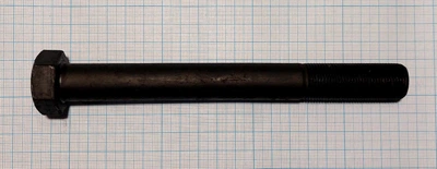 Болт високоміцний DIN960 М20х180х1,5 (10,9) чорний