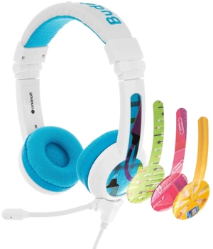 Słuchawki BuddyPhones School+ Niebieski (BP-SCHOOLP-BLUE) 