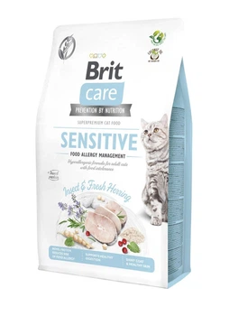 Сухий корм Brit Care Cat GF Insect для кішок з харчовою нестерпністю з комахами та рибою 2 кг