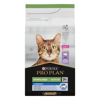 Сухий корм Purina Pro Plan Veterinary Diets Sterilised Senior для стерилізованих котів віком 7+ індичка 10 кг (7613034989314)
