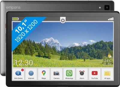 Планшет Emporia Tab 1 10.1” IPS FHD (1920х1200) Android 11 4/32Gb 5000mAh 4G LTE Grey