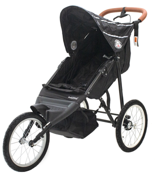 Коляска BabyTrold Jogger черная (5704211714224)