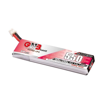 Аккумулятор GNB 550mAh 1S 100C LiHV – батарея для дрона с кабельным разъемом PH2.0