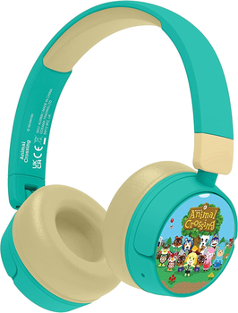 Навушники OTL Animal Crossing Green (5055371625593)