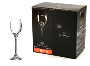 Набор стеклянных рюмок C&S Spirits 70мл 6шт N8213