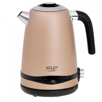 Электрочайник с терморегулятором Adler AD 1295 золотистый S
