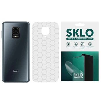 Защитная плёнка SKLO Back Transparent на тыльную сторону для Xiaomi Redmi K30 Pro / Poco F2 Pro (Прозрачный / Соты) (148567)