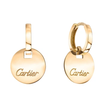 Сережки у лимонному золоті Cartier КАМЕЯ 29900913.159.009756s від