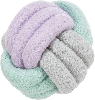 Игрушка для собак Trixie Junior Rope Ball мяч канат 9 см (TX-32814)