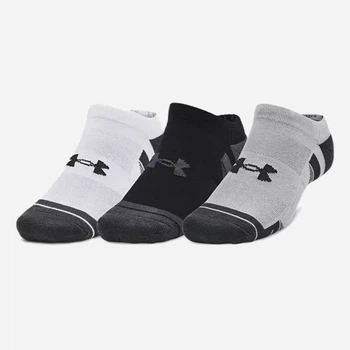 Набор мужских носков коротких Under Armour UA Performance Tech NS 1379503-001 М 3шт Чорный (196884005375)