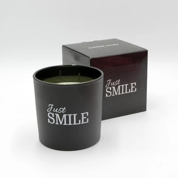 Аромасвіча 40 годин у склянці Just Smile велика польська
