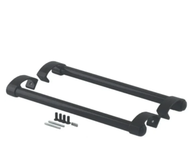 Ручка офисная прямая 500 мм.2шт антрацит