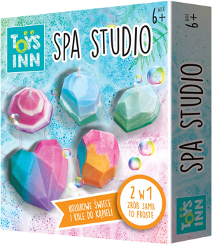 Набір для творчості Stnux Spa Studio Diamond Свічки та бомби для ванни (5901583297861)