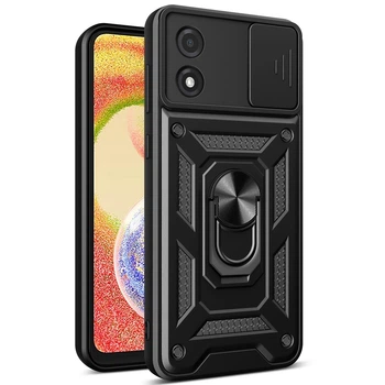 Чехол Hide Shield для Motorola Moto E13 бампер противоударный с подставкой Black