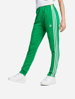 Спортивні штани жіночі adidas IK6601 XS Зелені (4066761199076)