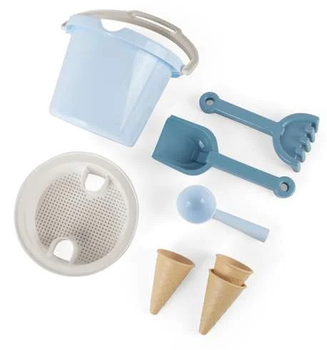 Набір іграшок для піску Dantoy Ice Cream Cones блакитний (5701217048025)