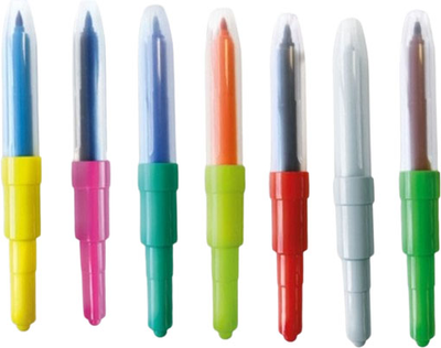 Dmuchane flamastry SES Creative Blow Pens Airbrush Magic Colours (8710341002831)