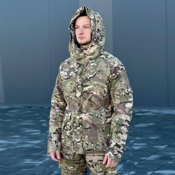 Чоловіча зимова Куртка 4.5.0 Level 15 із підкладкою Omni-Heat / Водовідштовхувальна Парка мультикам розмір S