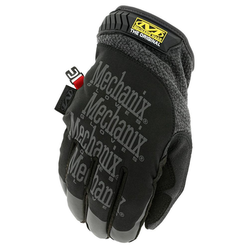 Плотные штурмовые перчатки Mechanix ColdWork с утеплителем 3M Thinsulate черные размер 2XL