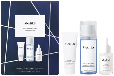 Zestaw kosmetyków do pielęgnacji twarzy Medik8 Skin Perfecting Collection 3 szt (818625026301)