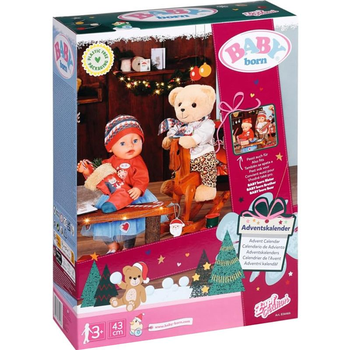 Набір одягу для ляльки Bаby Born Advent Calendar 43 см (4001167834466)