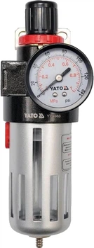 Filtr pneumatyczny z reduktorem i manometrem YATO 1/2" P=0,93 MPa (YT-2383)