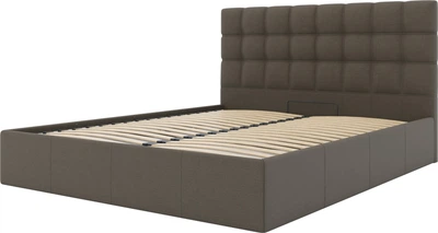 Кровать Matro (Sofyno) Дакота 160х200 см к-кт Багама 11 Коричневая (23411988)