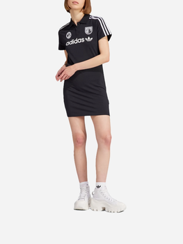 Сукня-футболка коротка літня жіноча Adidas IR9788 M Чорна (4066764497582)