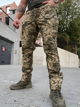Тактичні штани польові літні, військові штани на літо ріп-стоп Піксель ММ-14 51