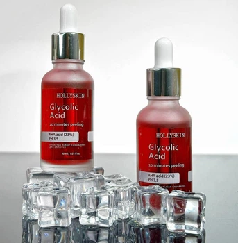 Кислотна пілінг-сироватка для обличчя HOLLYSKIN Glycolic Acid 30 мл