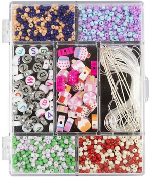 Zestaw do tworzenia biżuterii Creativ Company Jewellery Candy Mix Pastel Colours (5712854688390)