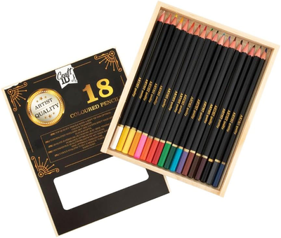 Набір кольорових олівців Craft Sensations 18 шт (8719747593509)