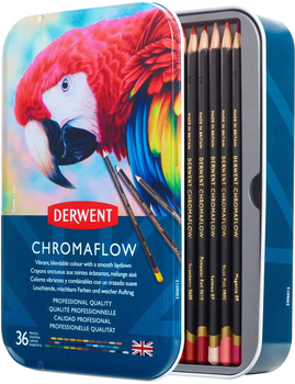 Zestaw kolorowych ołówków Derwent Chromaflow 36 szt (5028252627498)