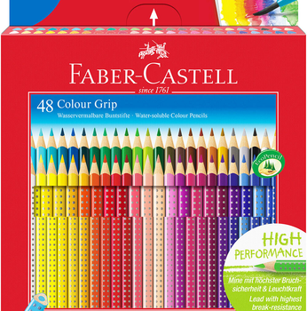 Набір кольорових олівців Faber Castell Color Grip 48 шт (4005401124498)