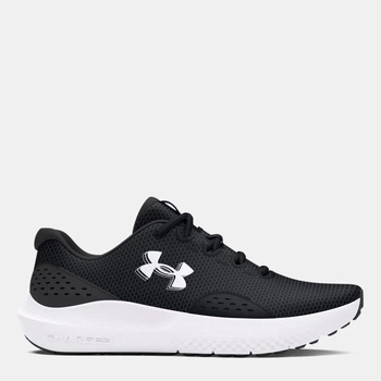 Женские кроссовки для бега Under Armour Charged Surge 4 3027007-001 37.5 (6.5US) 23.8 см Черные (196885771118)