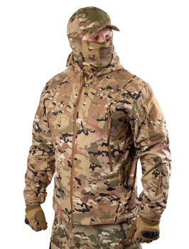 Куртка / вітровка тактична Softshell multicam софтшелл Мультикам M