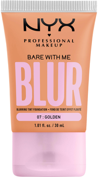 Тональна основа-тінт для обличчя NYX Professional Makeup Bare With Me Blur 07 Golden 30 мл (0800897234331)