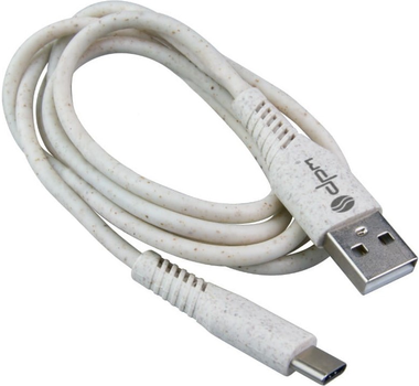 Kabel DPM USB-A - USB-C 1 m biodegradowalny (5906881212714)