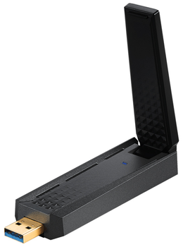 Wi-Fi адаптер MSI AXE5400 Wi-Fi 6E USB Чорний (GUAXE54)