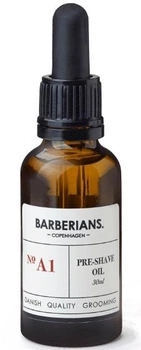 Olejek przed goleniem Barberians №A1 Pre-Shave Oil 30 ml (5709954021479)