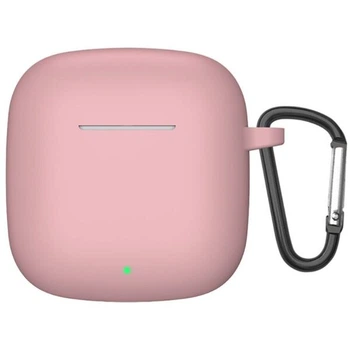 Защитный чехол Deexe Silicone Sleeve для Huawei FreeBuds SE 2 - Pink