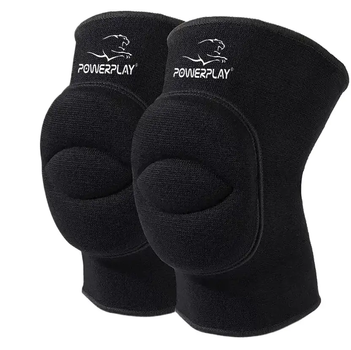 Наколінники PowerPlay PP-8000 Elastic Knee Support (пара) чорні M